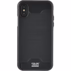 Bigben Connected CBPCOVCARDIP8B, iPhone X/XS, Noir