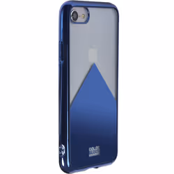 Bigben Connected CBPCOVGRAPHIP7NV coque de protection pour téléphones portables Bleu, Métallique, Transparent
