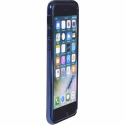 Bigben Connected CBPCOVGRAPHIP7NV coque de protection pour téléphones portables Bleu, Métallique, Transparent