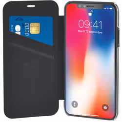 Bigben Connected CRYSTALIP8 coque de protection pour téléphones portables Noir