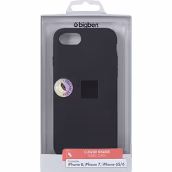 Coque silicone pour Apple iPhone 6/7/8/SE 22 - Noir - Vue supplémentaire 4