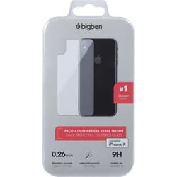 Bigben Connected PEGLASSBACKIPX Coque pour appareil mobile Smartphone Transparent