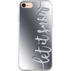 Bigben Connected COVLETSNOWIP8, Housse, Apple, iPhone 6/6S/7/8, 11,9 cm (4.7"), Miroir, Argent