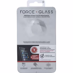 Bigben Connected FGEVO360IP8P, Apple, iPhone 8 Plus, Résistant aux rayures, Transparent, 2 pièce(s)
