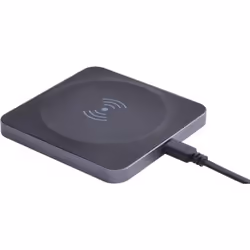 Bigben Connected INDUCBASE1075WB, Intérieure, USB, Recharge sans fil, Noir