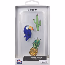 Bigben Connected COVPATCH3IPX 5.8" Housse Multicolore, Transparent