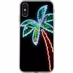 Bigben Connected COVHOLOPALMIPX, Housse, Apple, iPhone X/XS, 14,7 cm (5.8"), Noir, Multicolore