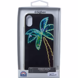 Bigben Connected COVHOLOPALMIPX 5.8" Housse Noir, Multicolore
