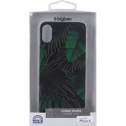 Bigben Connected COVDARKJUNGIPX 5.8" Housse Noir, Vert