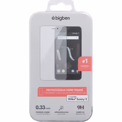 Bigben Connected PEGLASSWKSUNNY3 écran et protection arrière de téléphones portables 1 pièce(s)