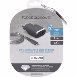 Bigben Connected FPCSMIC1.2MG chargeur d'appareils mobiles Smartphone Gris, Argent Secteur Charge rapide Intérieure
