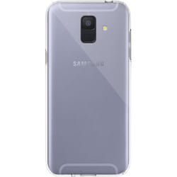 Coque - Samsung - Galaxy A6 A600 2018 - Souple - Transparent - Gris