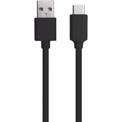 Bigben Connected WOWCBLAC1MB, 1 m, USB A, USB C, Noir