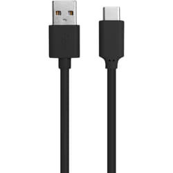Bigben Connected WOWCBLAC1MB câble USB 1 m USB A USB C Noir