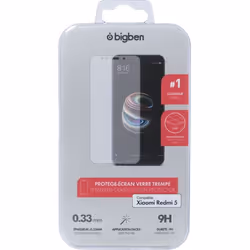 Bigben Connected PEGLASSXREDMI5 écran et protection arrière de téléphones portables 1 pièce(s)