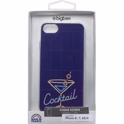 Bigben Connected COVHOLOCOCKTIP8 coque de protection pour téléphones portables Violet