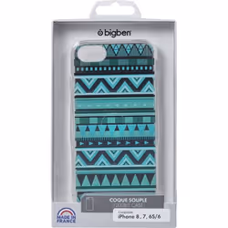 Bigben Connected COVALFOMBRA2IP8 coque de protection pour téléphones portables Bleu, Vert, Transparent