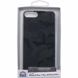 Bigben Connected COVSTRIPEIP8P coque de protection pour téléphones portables Vert, Transparent
