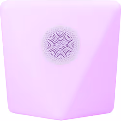 Bigben Connected CBLROCKM enceinte portable Blanc