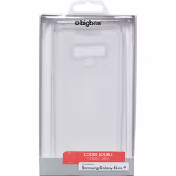 Bigben Connected SILITRANSNOTE9 coque de protection pour téléphones portables Transparent
