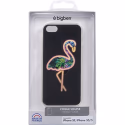 Bigben Connected COVHOLOFLAMIPSE coque de protection pour téléphones portables Noir, Multicolore
