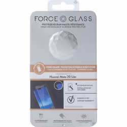 Bigben Connected FGEVOMATE20LITE, Huawei, Mate 20 Lite, Résistant aux rayures, Transparent, 1 pièce(s)