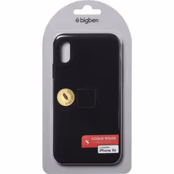Coque de Protection Silicone Soft Touch BigBen iPhone XR Black
