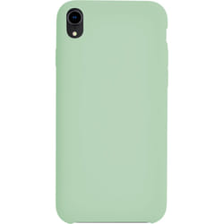 Coque iPhone Xr SoftTouch vert