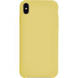 Bigben Connected COVSOFTIP65LE, Housse, Apple, iPhone XS Max, 16,5 cm (6.5"), Jaune
