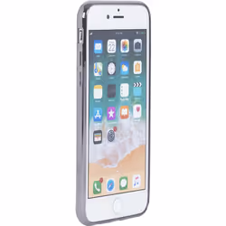 Bigben Connected COVMETGREYIP8 coque de protection pour téléphones portables Gris, Métallique, Transparent