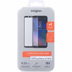 Bigben Connected PEGLASSA72018 écran et protection arrière de téléphones portables Samsung 1 pièce(s)