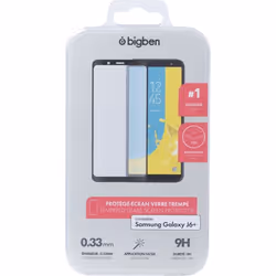 Bigben Connected PEGLASSJ6P écran et protection arrière de téléphones portables Samsung 1 pièce(s)