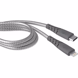 Bigben Connected FPCBLMFIC1.2MG, 1,2 m, Lightning, USB C, Mâle, Mâle, Gris