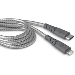 Bigben Connected FPCBLMFIC2MG câble Lightning 2 m Gris