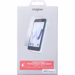 Bigben Connected PACKWKSUNNY3 coque de protection pour téléphones portables Transparent