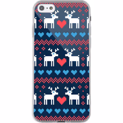 Bigben Connected COVSWEATDEERIP5, iPhone 5/5S/SE, Rouge