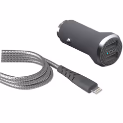 Bigben Connected FPCAC2PAMFI1M2G, Auto, Allume-cigare, Gris