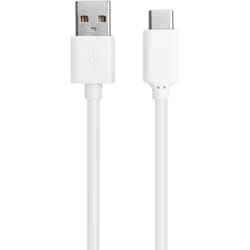 Bigben Connected WOWCBLAC1MW câble USB 1 m USB A USB C Blanc