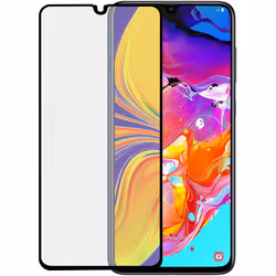 Bigben Connected PEGLASSA70, Samsung Galaxy A70 A705, Noir, Transparent, 1 pièce(s)