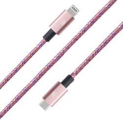 Bigben Connected CABTISMFIC2M3AP câble de téléphone portable Rose