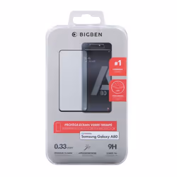 Bigben Connected PEGLASSA80 écran et protection arrière de téléphones portables 1 pièce(s)
