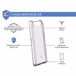 FORCE CASE FCAIRGA80T coque de protection pour téléphones portables Transparent