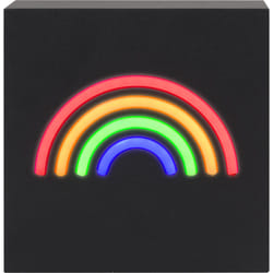 Bigben Connected CBLNEONRAINBOWSB enceinte portable Noir