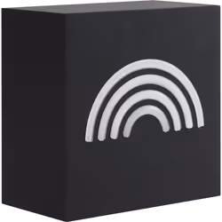 Bigben Connected CBLNEONRAINBOWSB enceinte portable Noir
