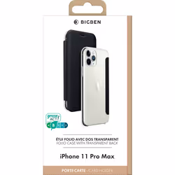 Bigben Connected CRYSTALIP1965 coque de protection pour téléphones portables Noir - Vue supplémentaire 4