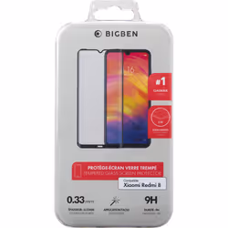 Bigben Connected PEGLASSXREDMI8 écran et protection arrière de téléphones portables 1 pièce(s)