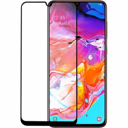 BIG BEN PEGLASSA71, Samsung, Galaxy A71 A715, Résistant aux rayures, Noir, Transparent, 1 pièce(s)