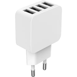 Chargeur Maison 4usb A Ic Smart 5.4a Blanc Bigben - Le Chargeur