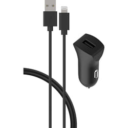 Bigben Connected CACCBLMFI2.4AB chargeur d'appareils mobiles Smartphone Noir Allume-cigare Auto