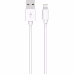 Bigben Connected WCBLMFI1MW, 1 m, Lightning, USB A, Mâle, Mâle, Blanc